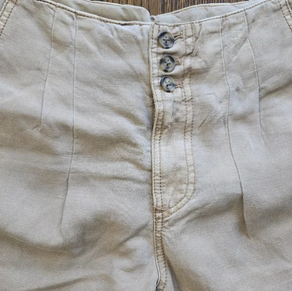 Marrakesh Anthropologie Linen Lyocel Pants Size 25 - Picture 2 of 9